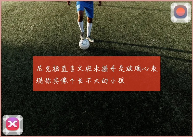 尼克杨直言文班未握手是玻璃心表现称其像个长不大的小孩